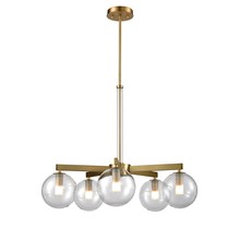 DVI DVP27025VBR-CL - Courcelette 5 Light Chandelier