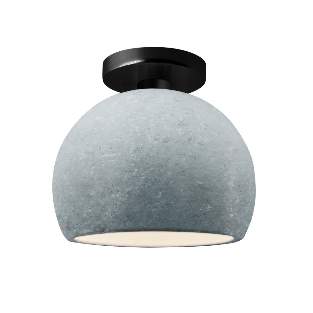 Small Globe LED Semi-Flush