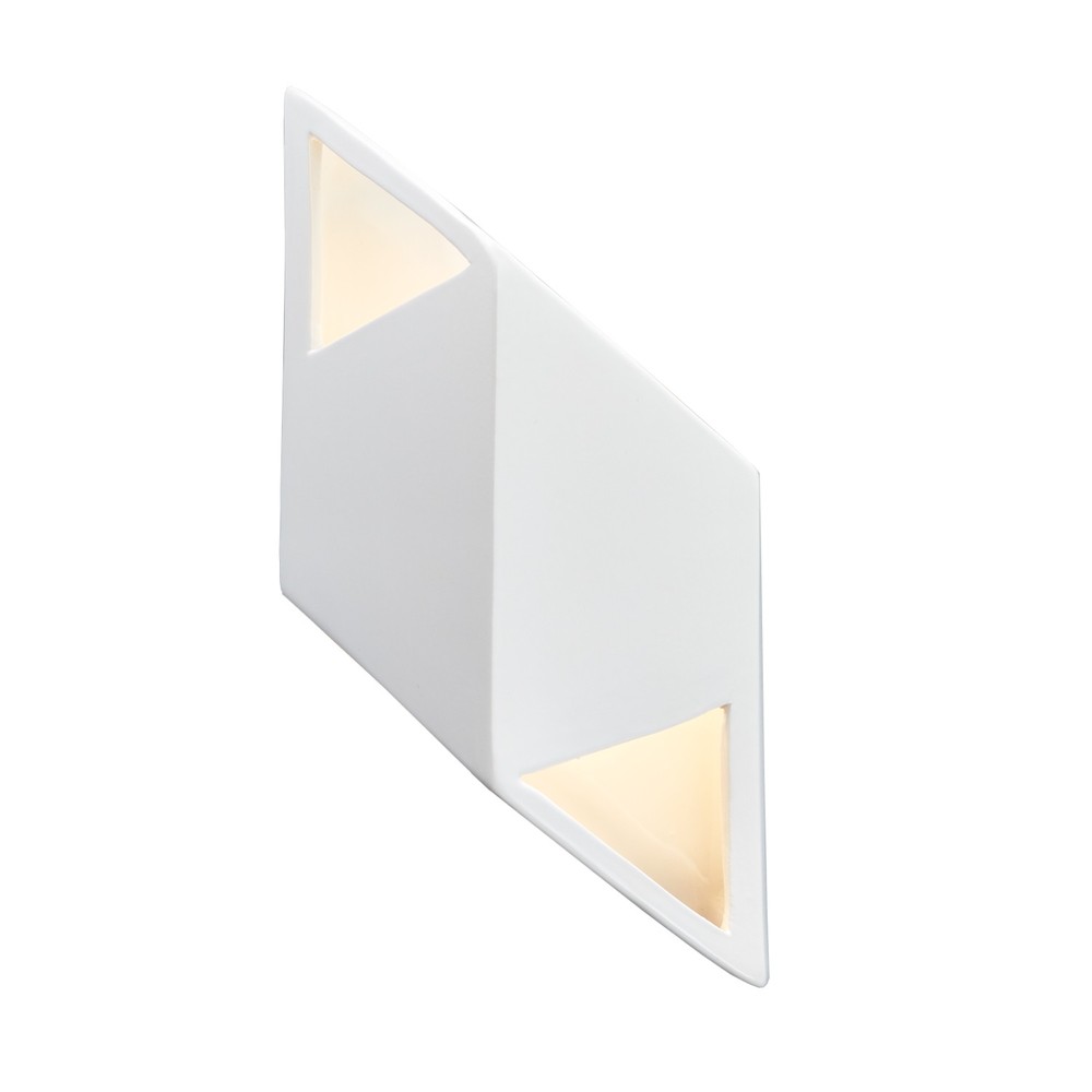 Small ADA Rhomboid Left LED Wall Sconce