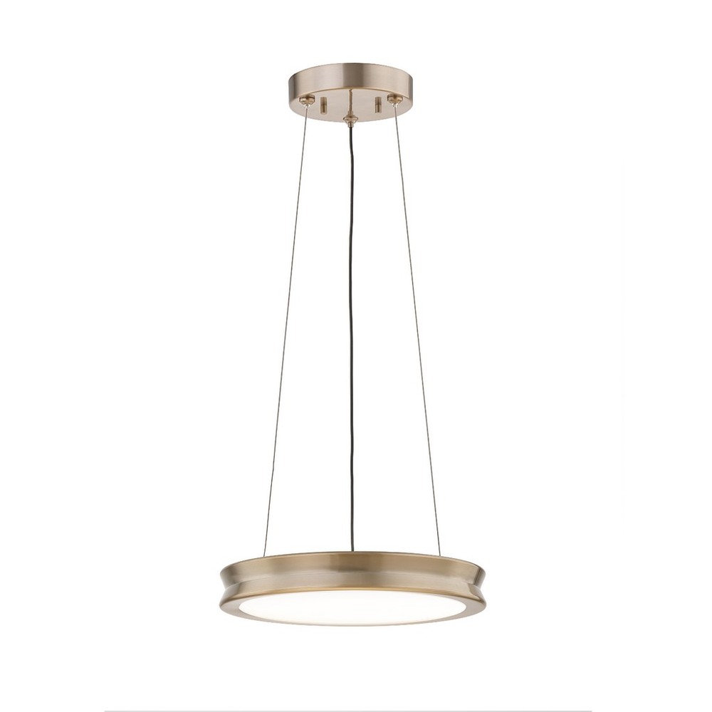 Bevel 12&#34; LED Pendant