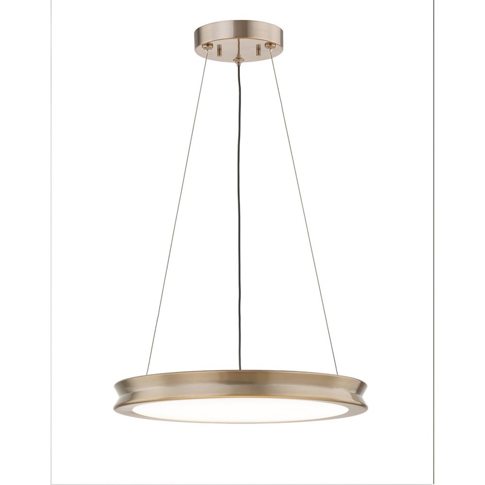 Bevel 16&#34; LED Pendant