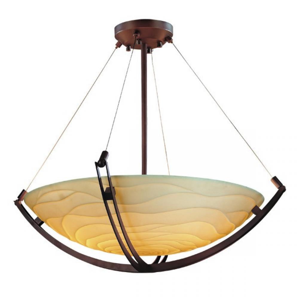 36&#34; Pendant Bowl w/ Crossbar