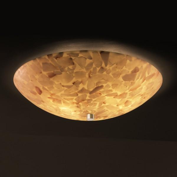 24&#34; Semi-Flush Bowl w/ GU24-LED Lamping