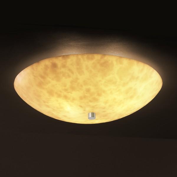 24&#34; Semi-Flush Bowl w/ LED Lamping