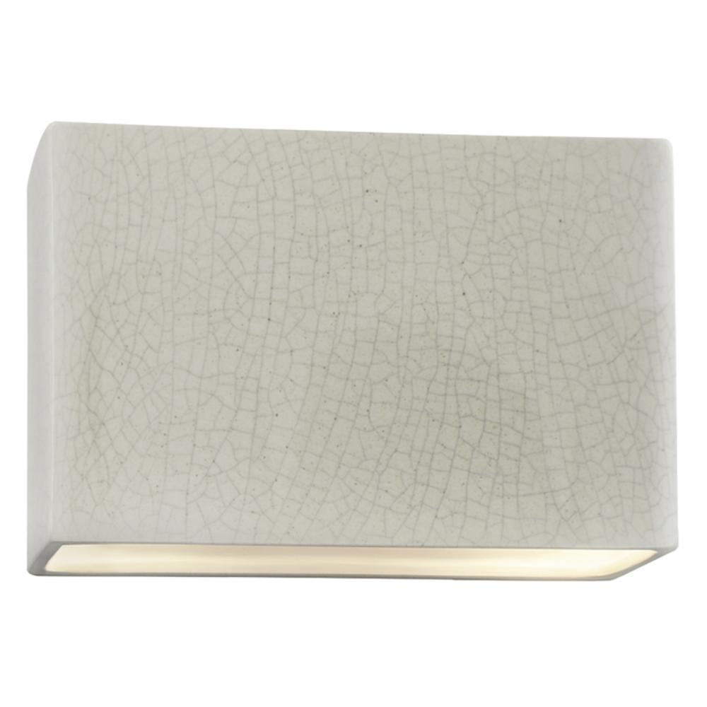 Small ADA Rectangle (Outdoor) LED Wall Sconce - Closed Top