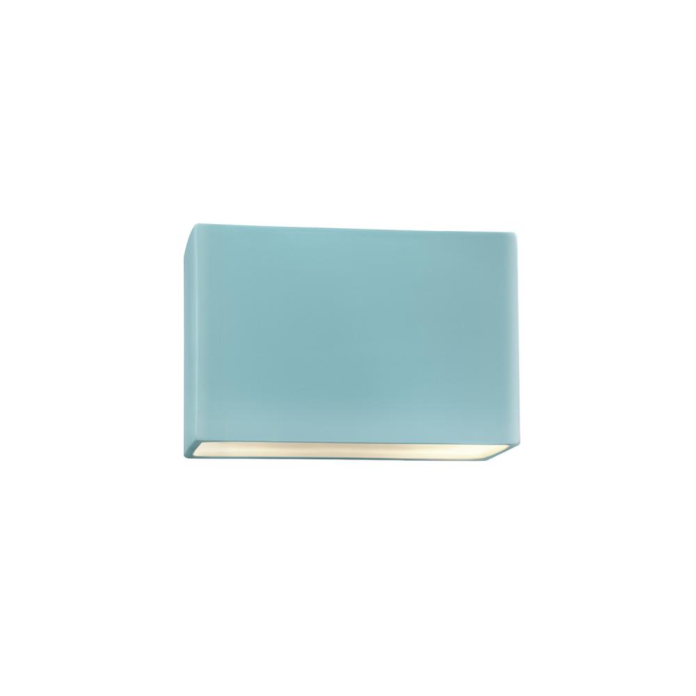 Small ADA Outdoor LED Wide Rectangle - Open Top & Bottom