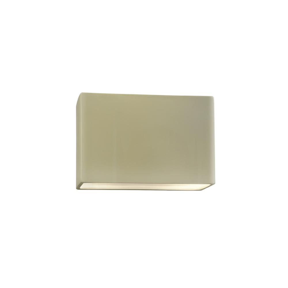 Small ADA Outdoor LED Wide Rectangle - Open Top & Bottom