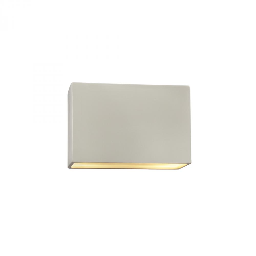 Small ADA Rectangle (Outdoor) LED Wall Sconce - Closed Top