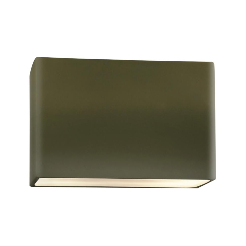 Really Big ADA Rectangle (Outdoor) LED Wall Sconce - Closed Top