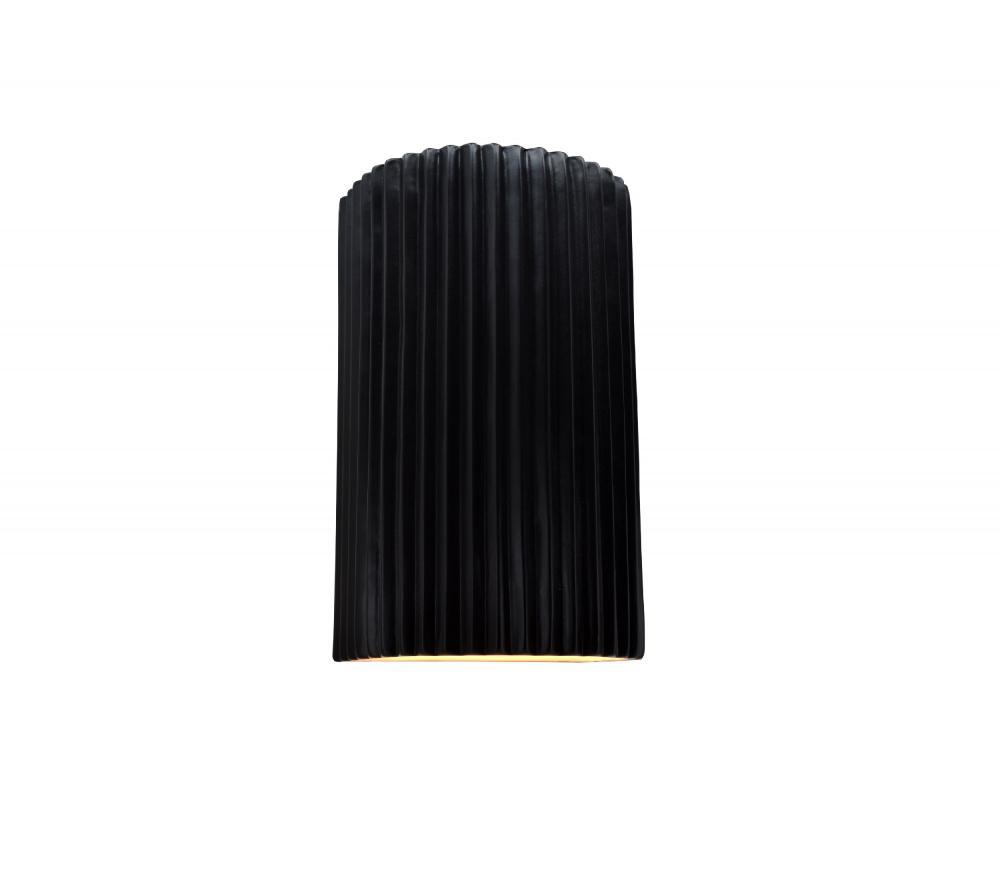 Small ADA LED Pleated Cylinder (Outdoor)