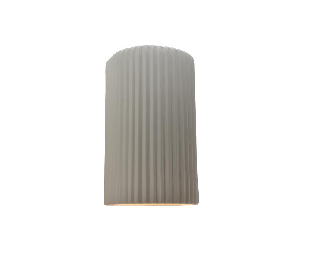 Small ADA LED Pleated Cylinder (Outdoor)