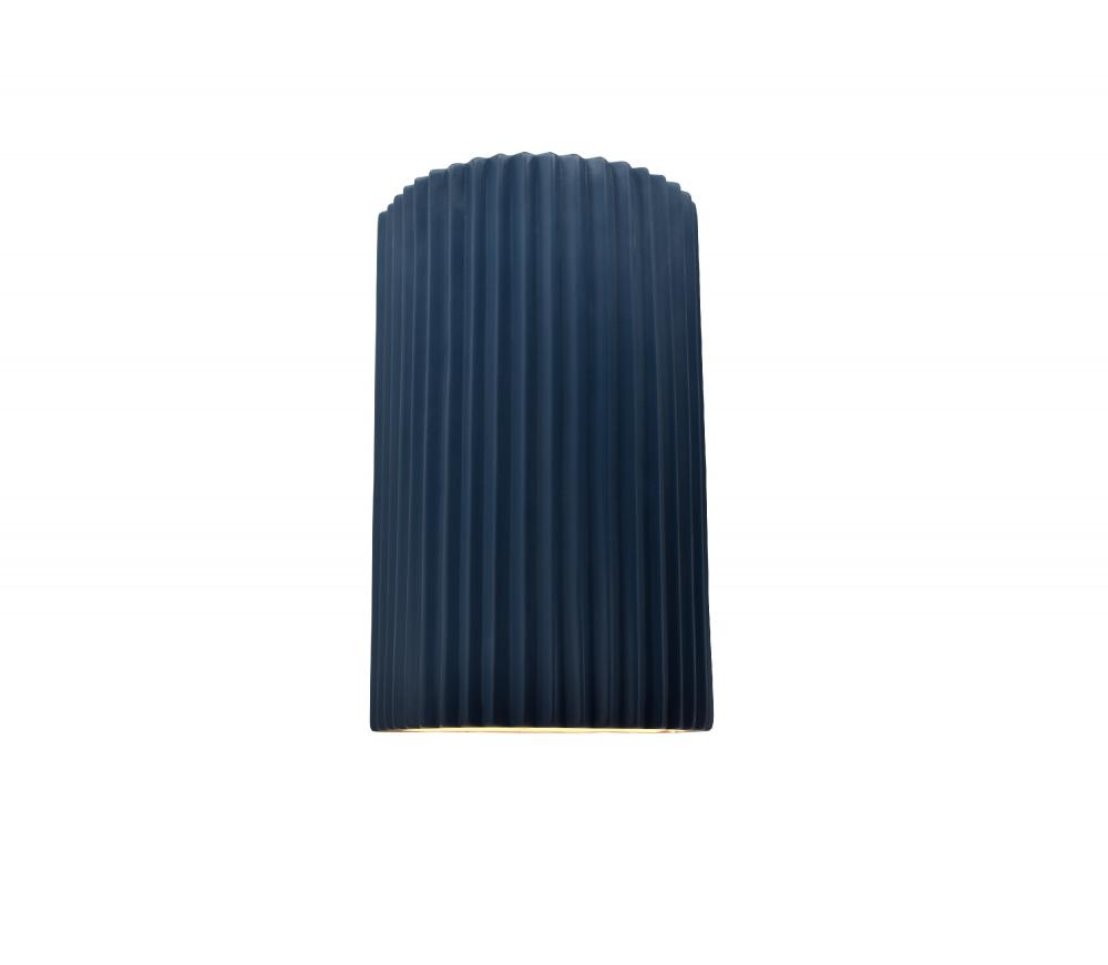 Small ADA LED Pleated Cylinder (Outdoor)