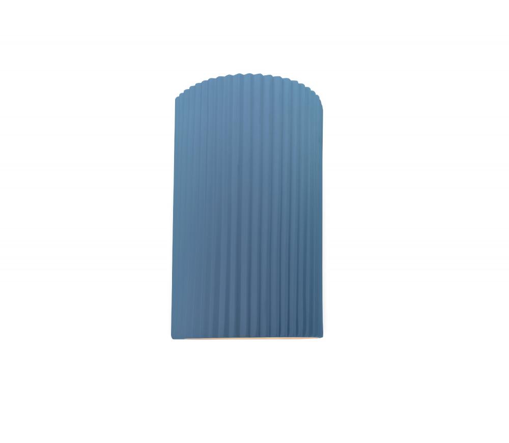 Small ADA LED Pleated Cylinder (Outdoor)