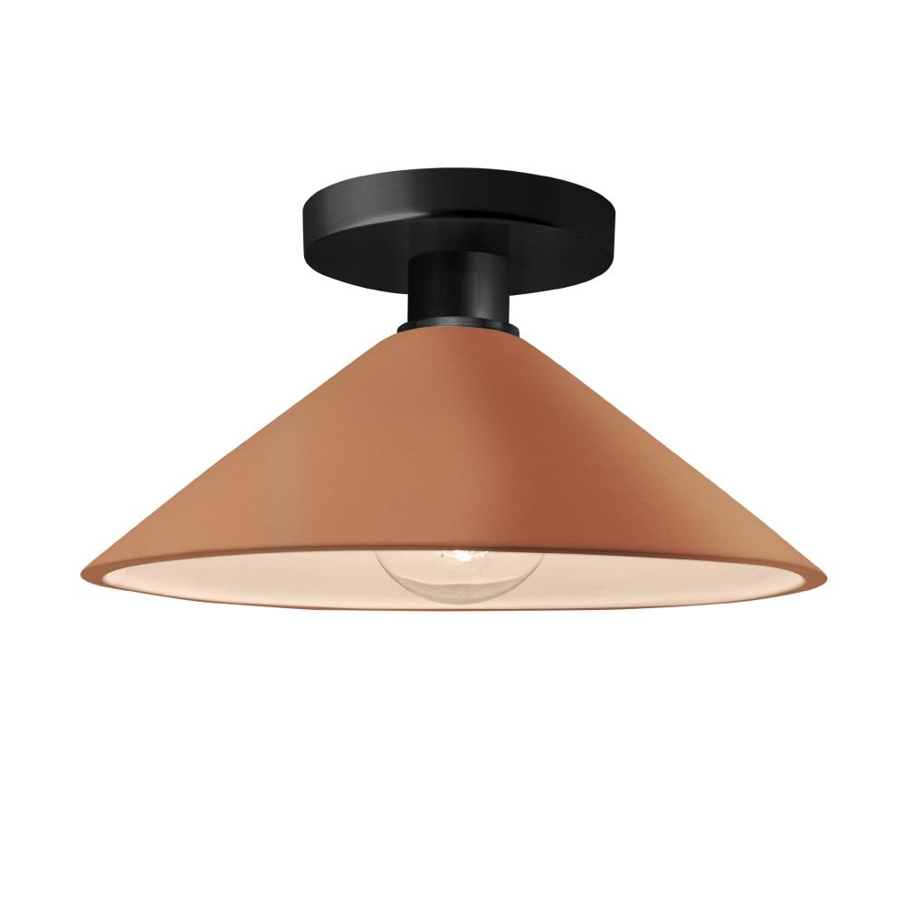 Flare LED Semi-Flush