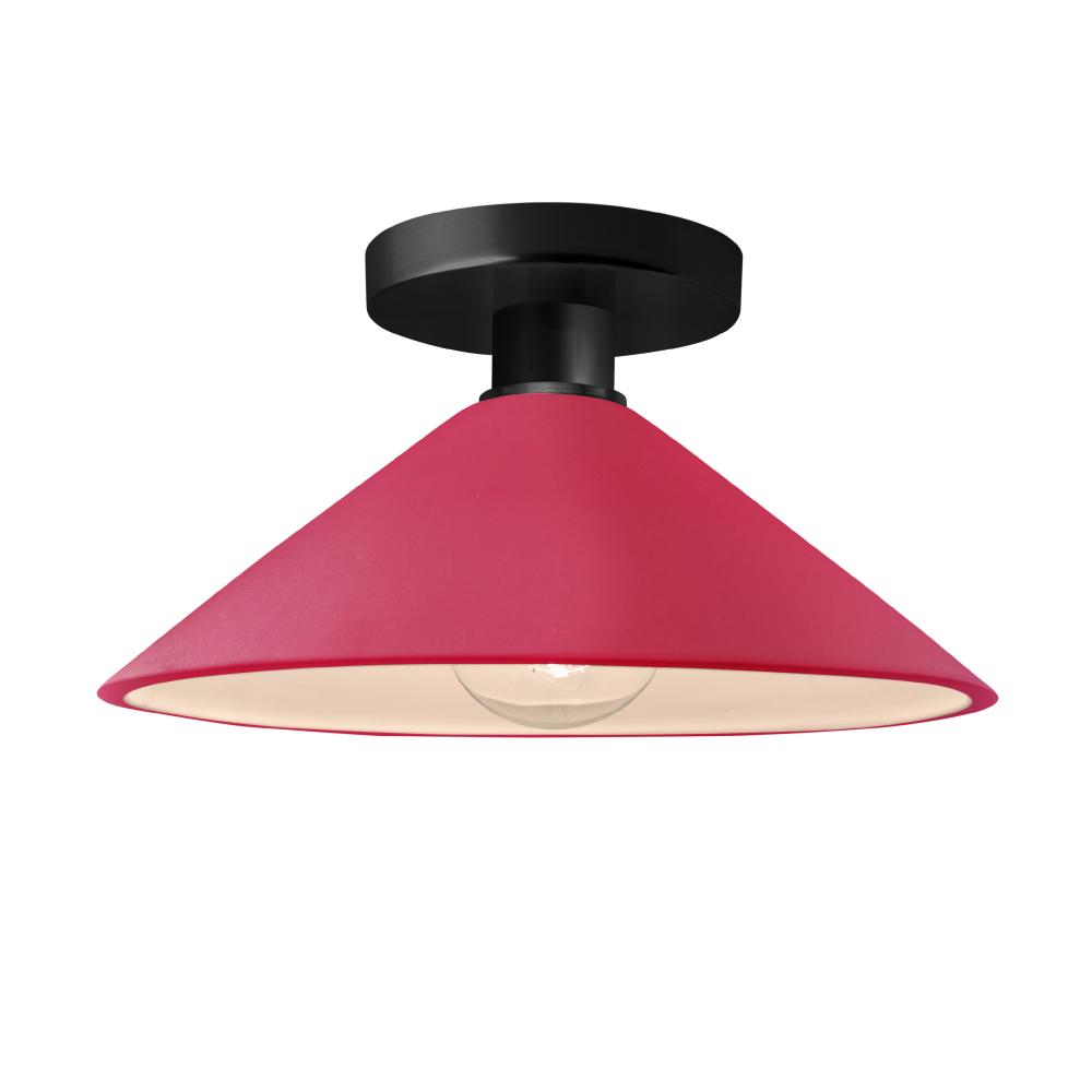 Flare LED Semi-Flush