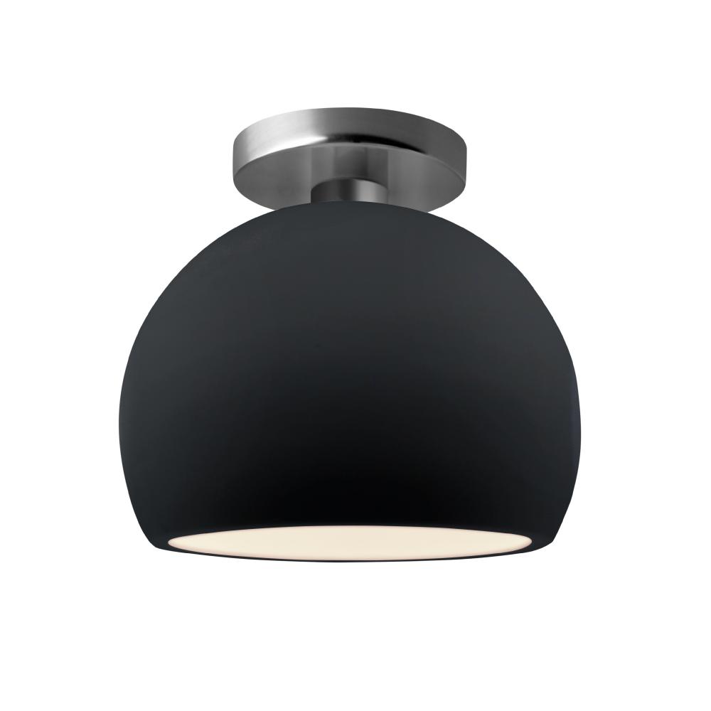 Small Globe LED Semi-Flush