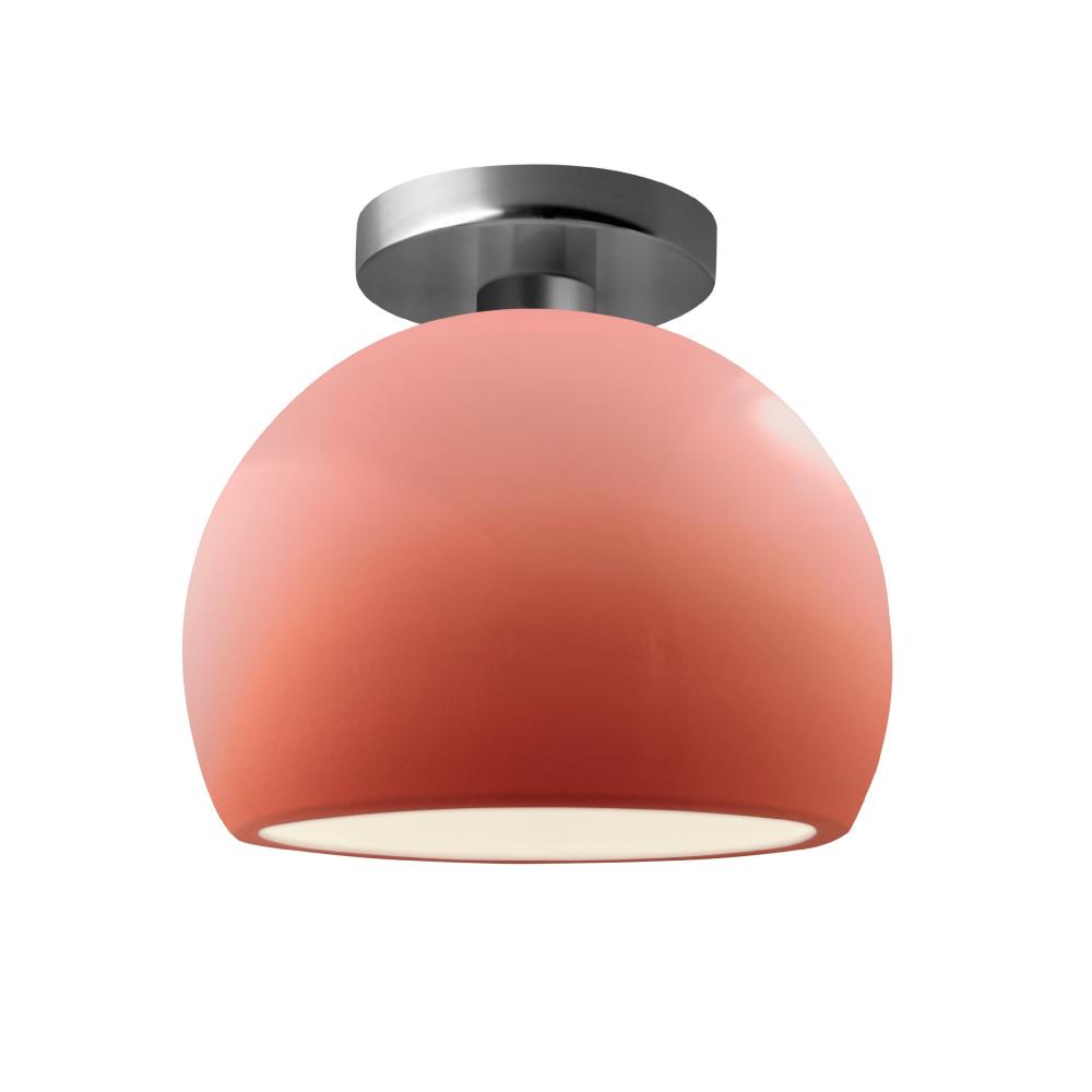 Small Globe LED Semi-Flush