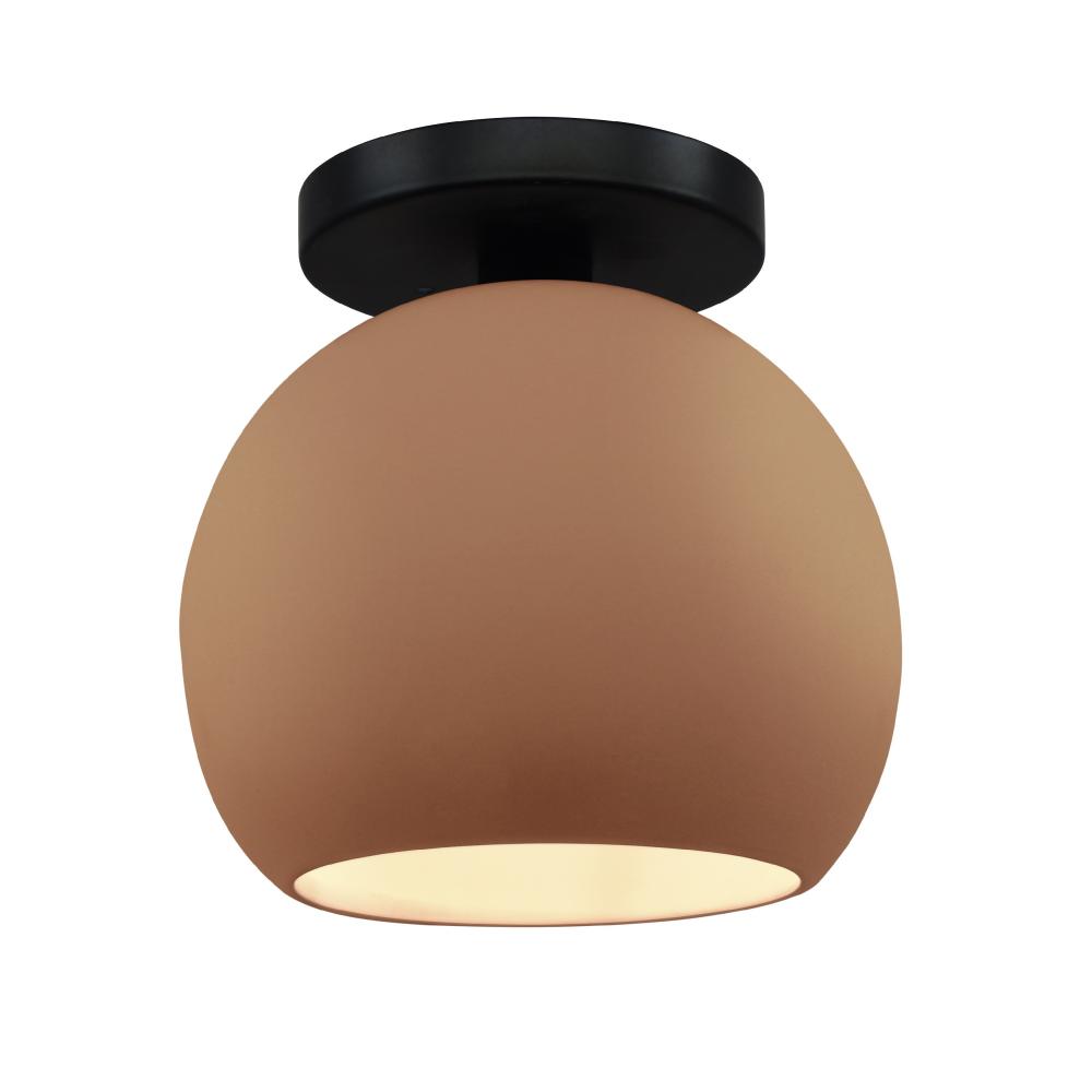 Medium Globe LED Semi-Flush