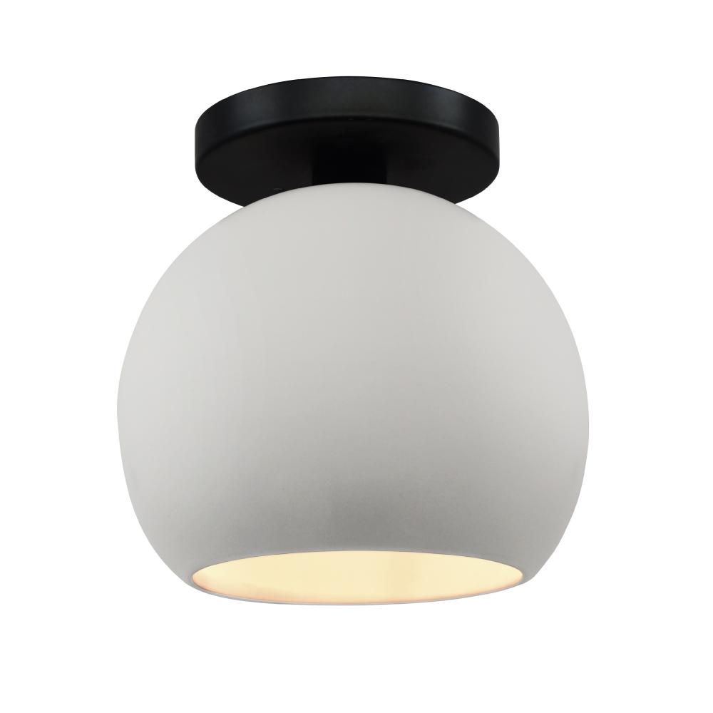 Medium Globe LED Semi-Flush