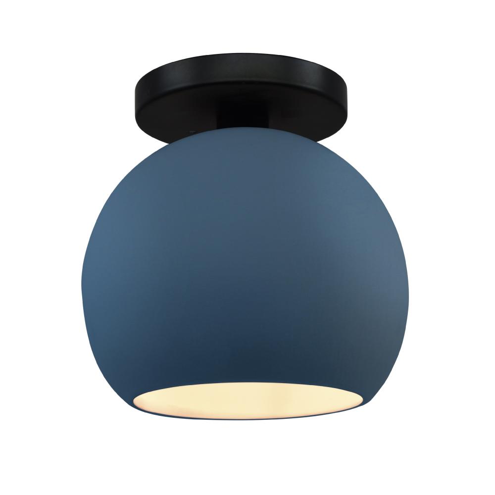 Medium Globe LED Semi-Flush