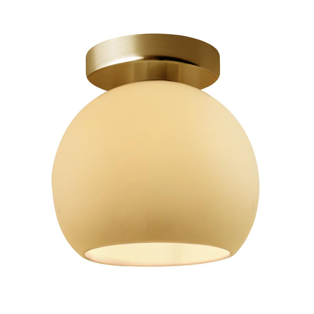 Medium Globe LED Semi-Flush