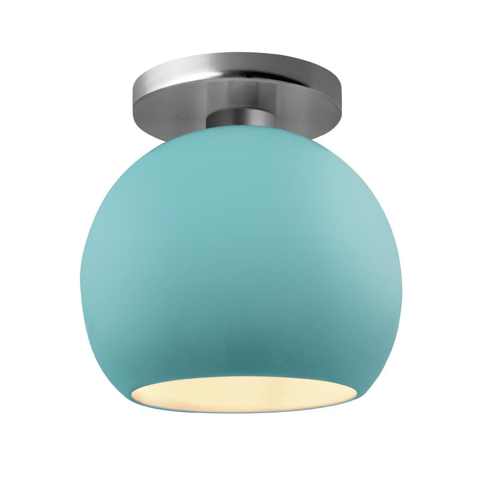 Medium Globe LED Semi-Flush