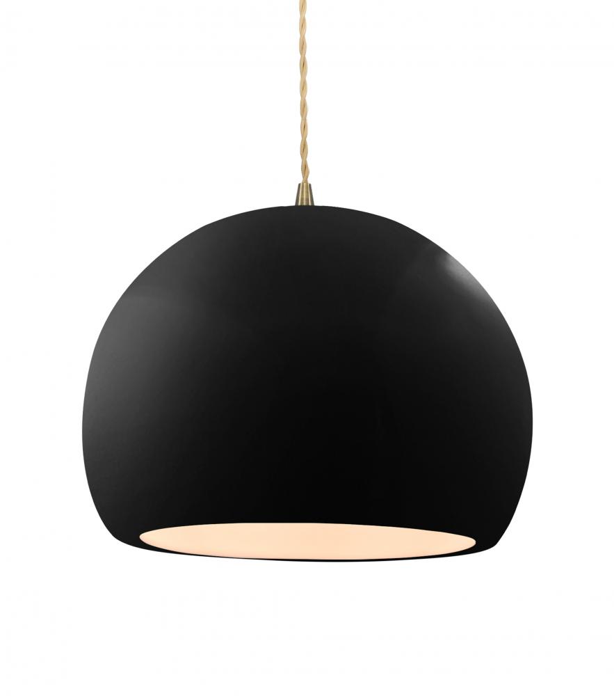 Large Globe 1-Light Pendant