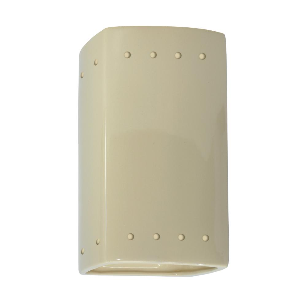 Small LED Rectangle w/ Perfs - Open Top & Bottom (Outdoor)