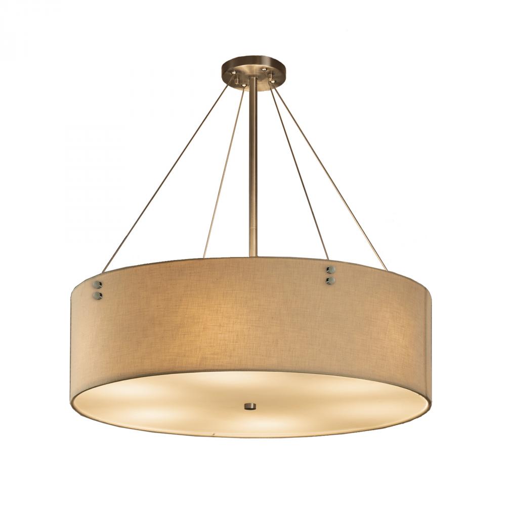 Finials 36&#34; LED Drum Pendant