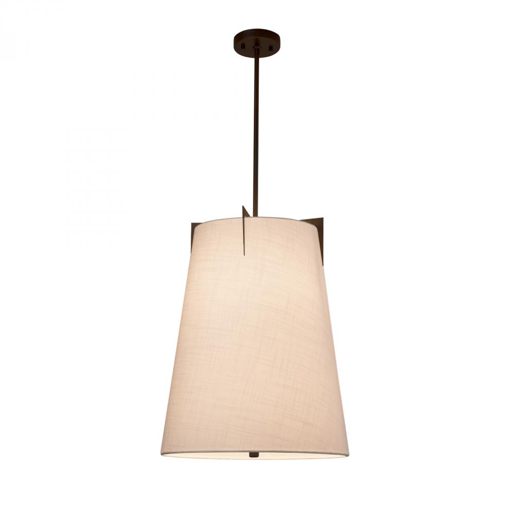 Midtown 18&#34; Tapered LED Drum Pendant