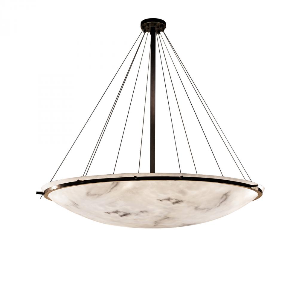 72&#34; LED Pendant Bowl w/ Ring