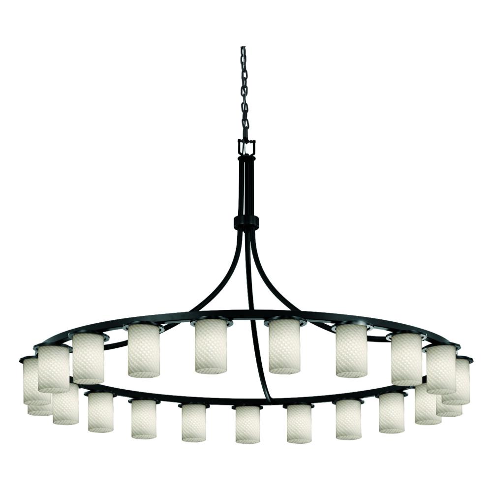 Dakota Downlight 21-Light 1-Tier LED Chandelier