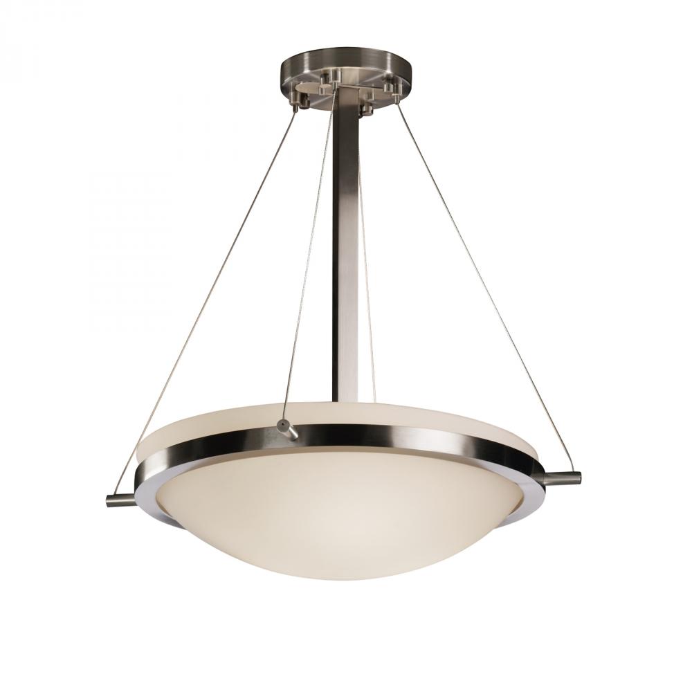 18&#34; LED Pendant Bowl w/ Ring