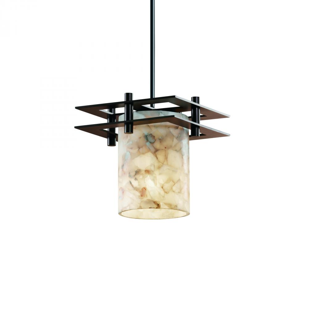 Metropolis 1-Light Small LED Pendant (2 Flat Bars)