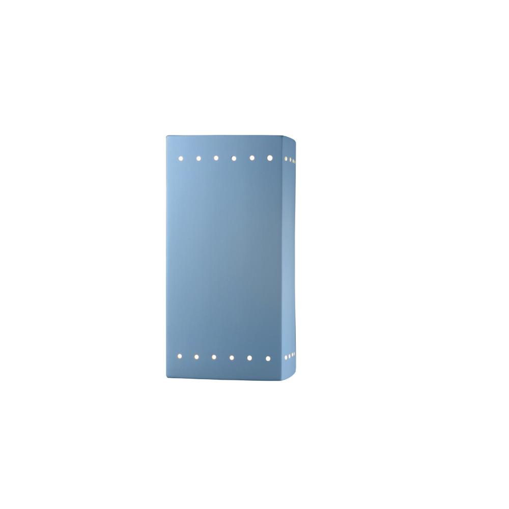 Large LED Rectangle w/ Perfs - Closed Top