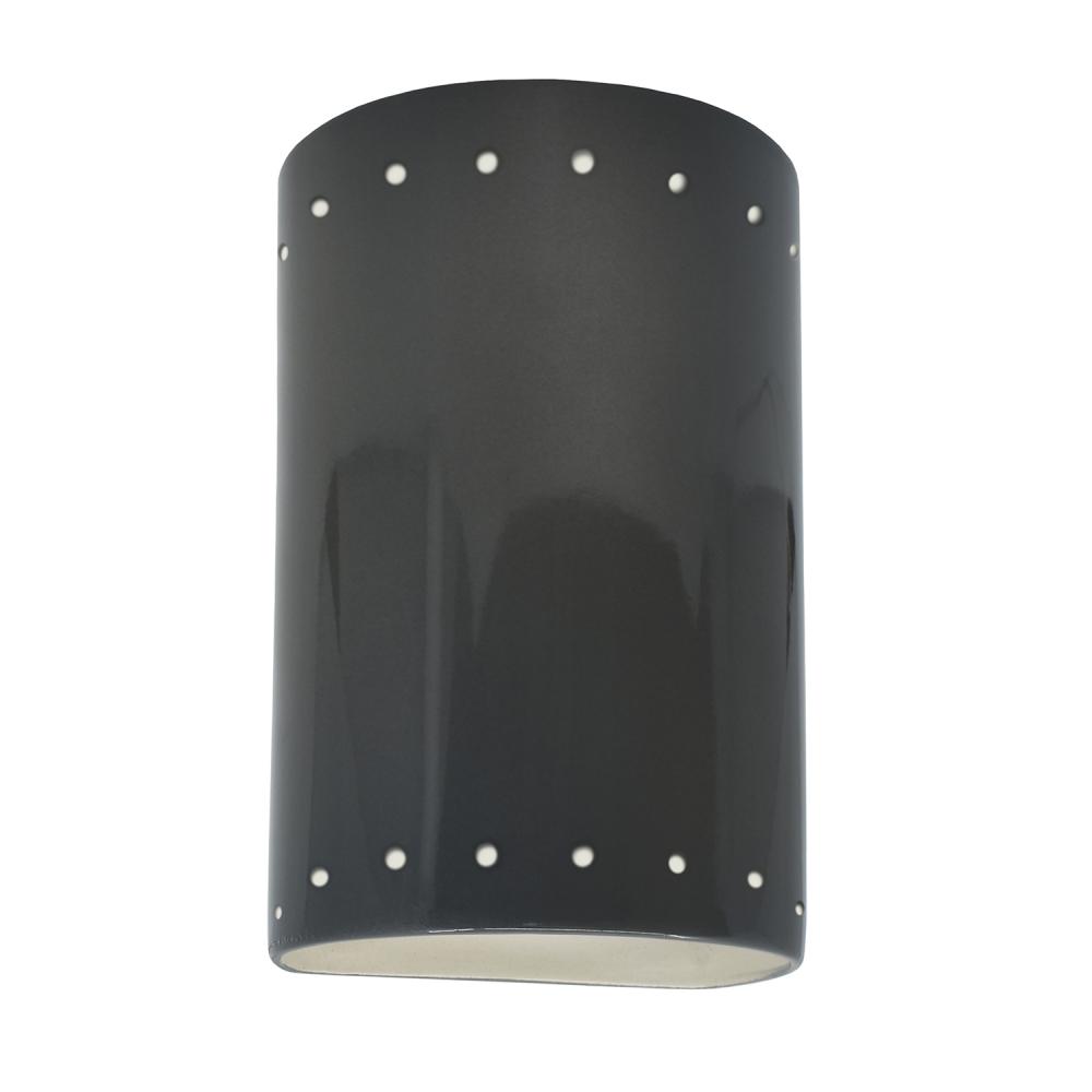 Small LED Cylinder w/ Perfs - Open Top & Bottom