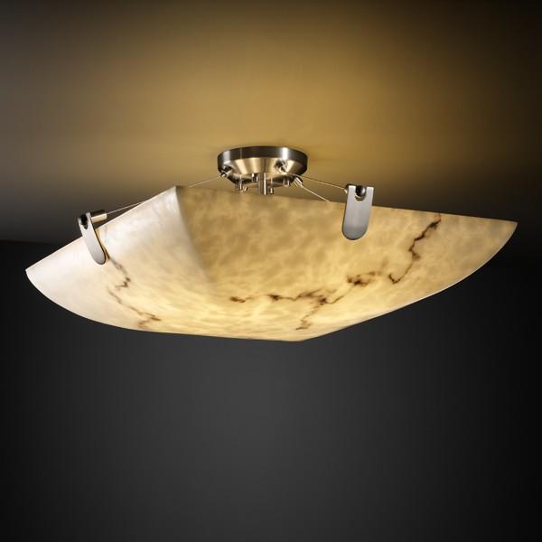 48&#34; Semi-Flush Bowl w/ U-Clips