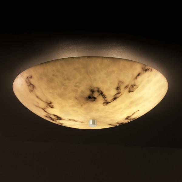 24&#34; Semi-Flush Bowl w/ LED Lamping