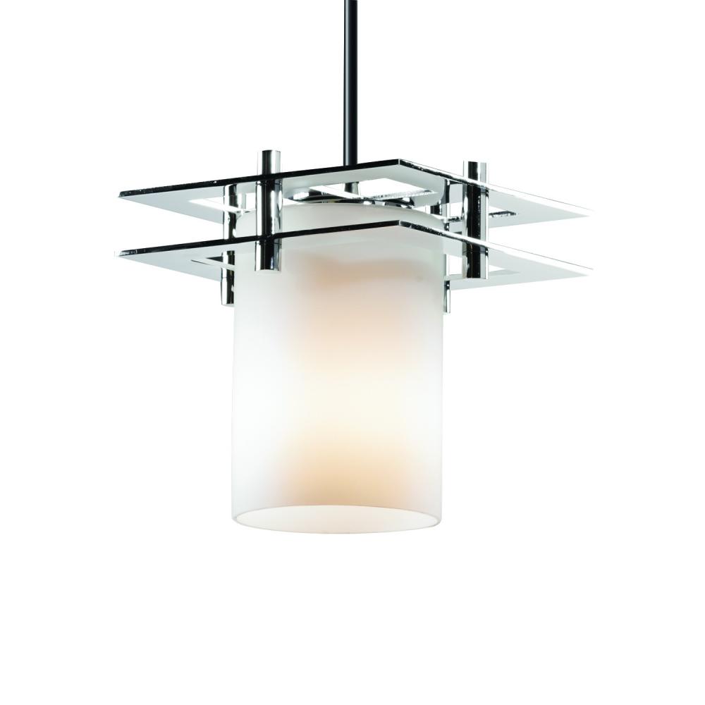 Metropolis 1-Light Small LED Pendant (2 Flat Bars)