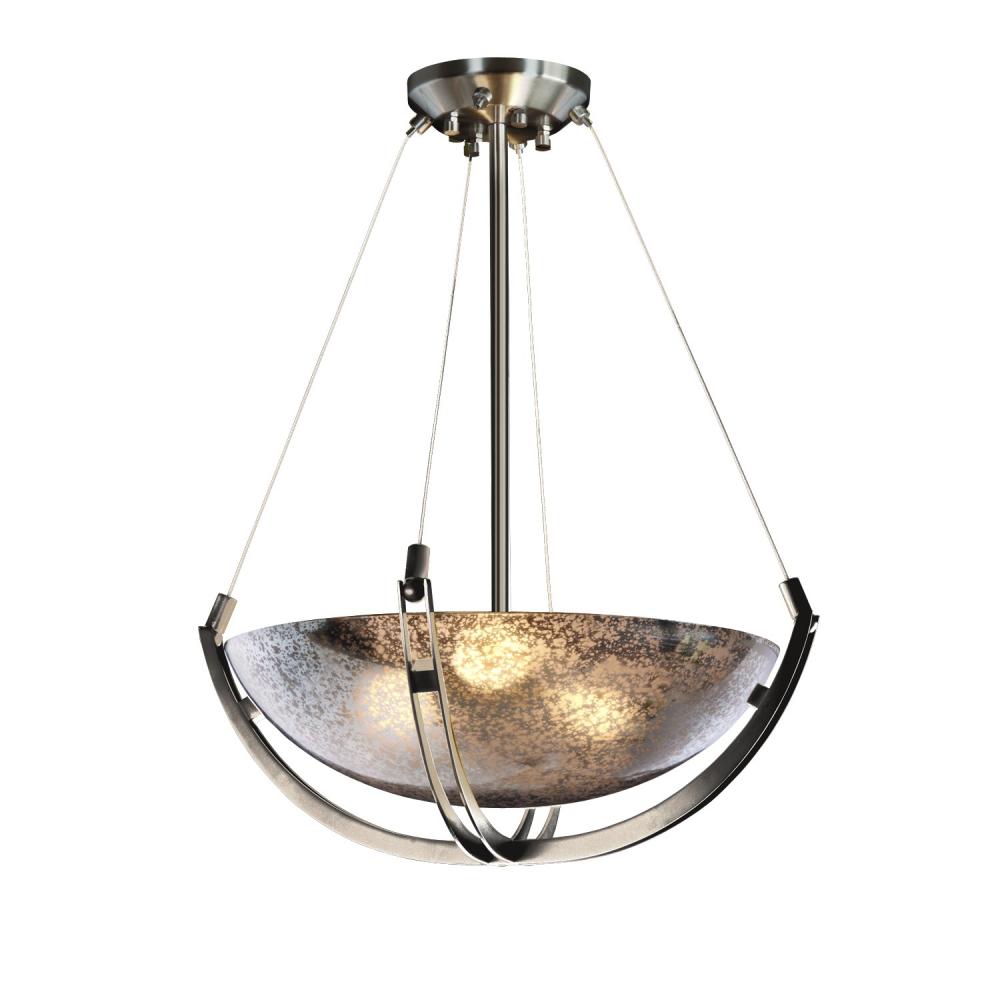 18&#34; LED Pendant Bowl w/ Crossbar