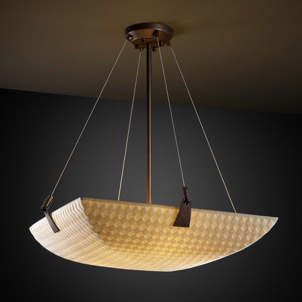 18&#34; Pendant Bowl w/ Tapered Clips