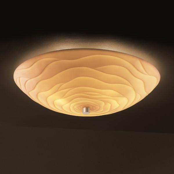 24&#34; Semi-Flush Bowl w/ LED Lamping