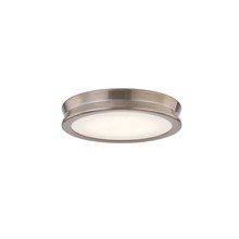 Justice Design Group FSN-4180-OPAL-BRSS - Bevel 8.5" LED Flush-Mount