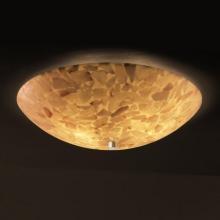 Justice Design Group ALR-9672-25-NCKL - 24" Semi-Flush Bowl w/ GU24-LED Lamping