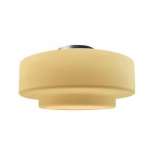 Justice Design Group CER-6365-MYLW-NCKL-LED1-700 - Large Tier LED Semi-Flush