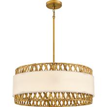 Quoizel KAT2824BRG - Kate 5-Light Brushed Gold Pendant