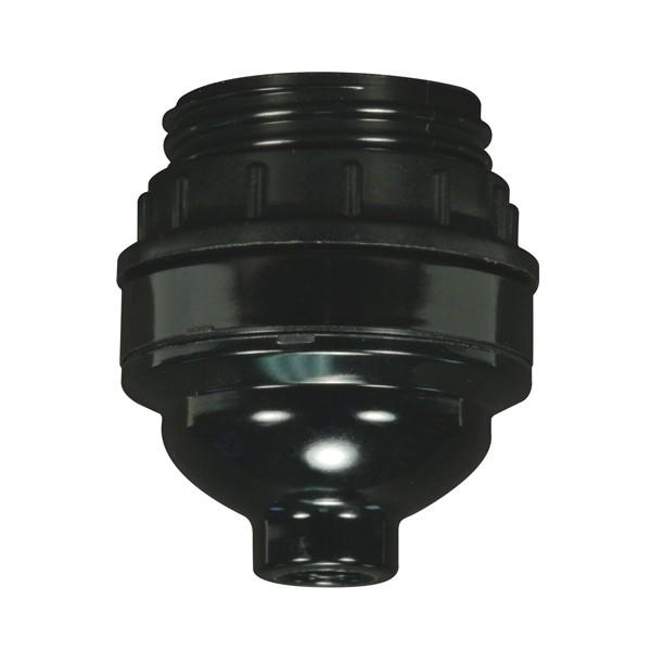 Keyless; Phenolic; With Uno Thread And Ring (4 Piece); 1/8 IP Cap With Set Screw; 2-1/4&#34; Height;