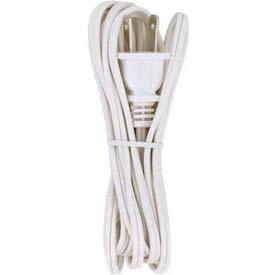 8 Foot 18/2 SPT-2 105C Cord Set; Brown Finish; 36&#34; Hank; 200 Carton; Molded Polarized Plug;