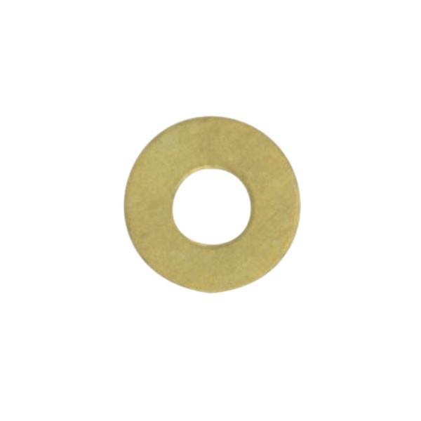 Light Steel Washer; 1/8 IP Slip; 24 Gauge; 5/8&#34;; Brass Plated Finish