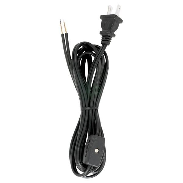 8 Ft. Cord Sets with Line Switches All Cord Sets - Molded Plug Tinned tips 3/4&#34; Strip with